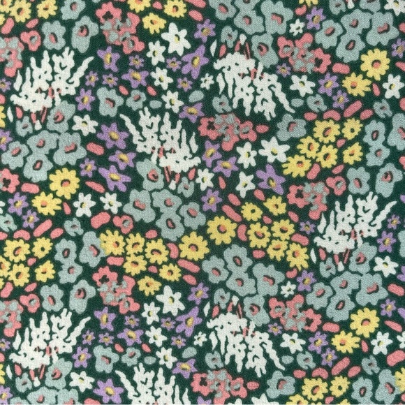 Preowned Toad & Co. Green Floral Sunkissed Tank Top size M - Picture 4 of 12